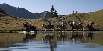 Alpine Property Management on Dillon Horseback Riding Activities   Lake Dillon